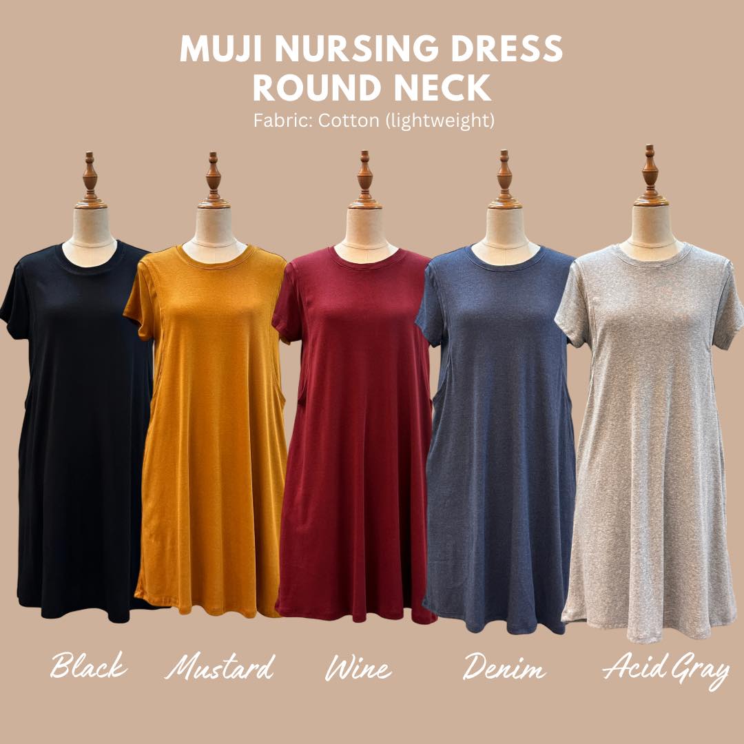 MUJI DRESS ROUND NECK