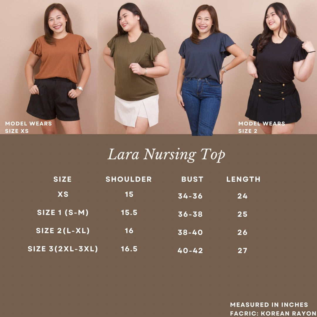 LARA NURSING TOP