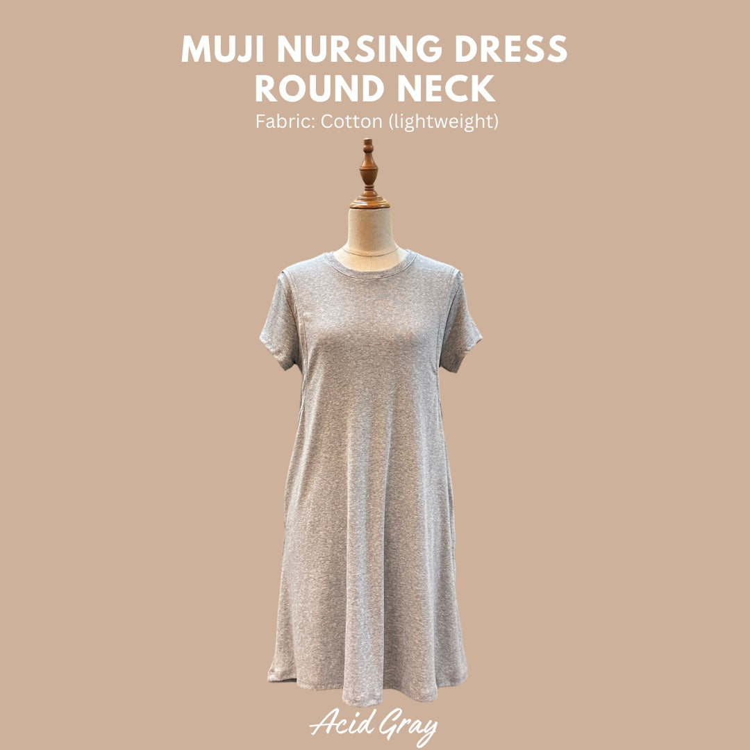 MUJI DRESS ROUND NECK
