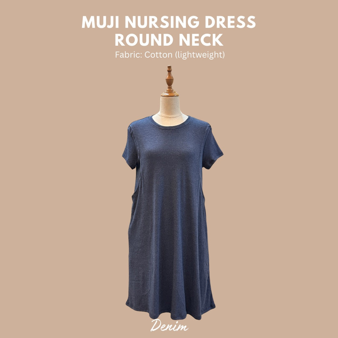 MUJI DRESS ROUND NECK