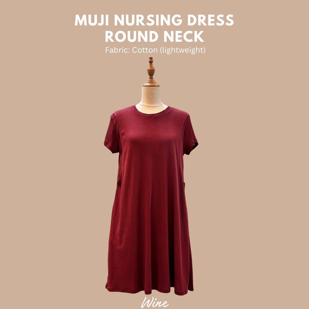 MUJI DRESS ROUND NECK