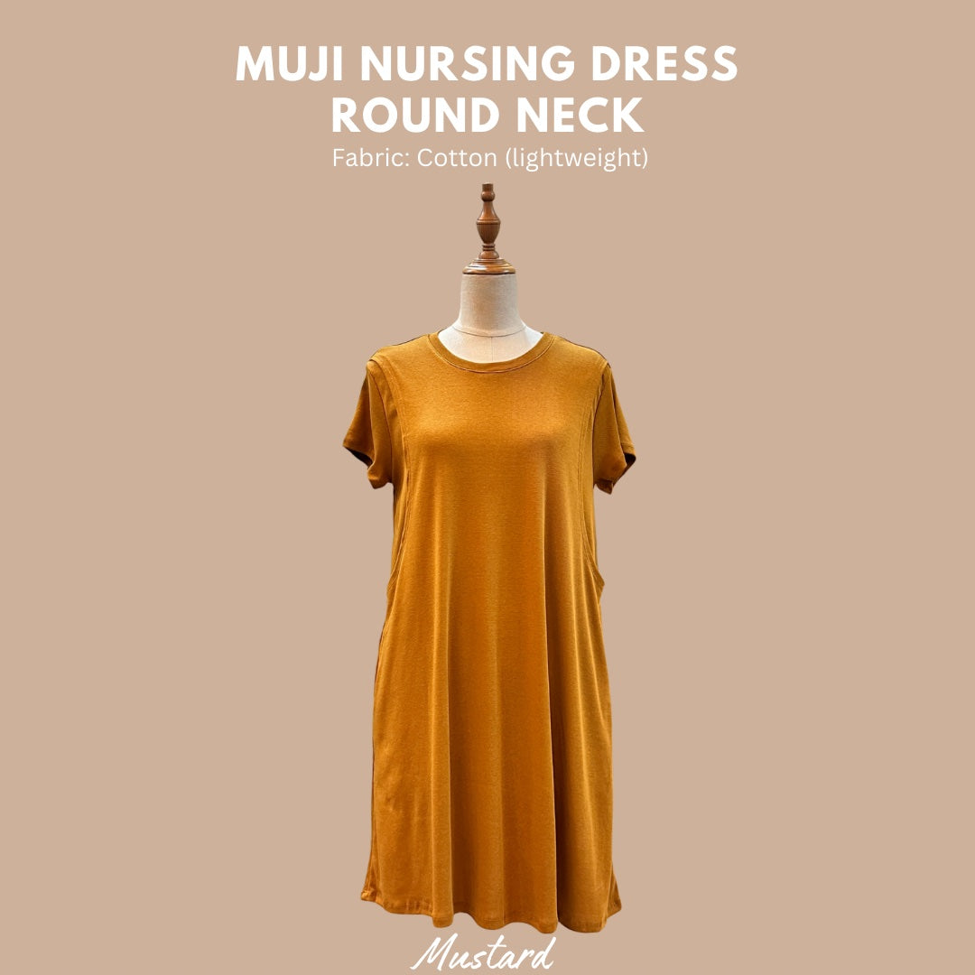 MUJI DRESS ROUND NECK
