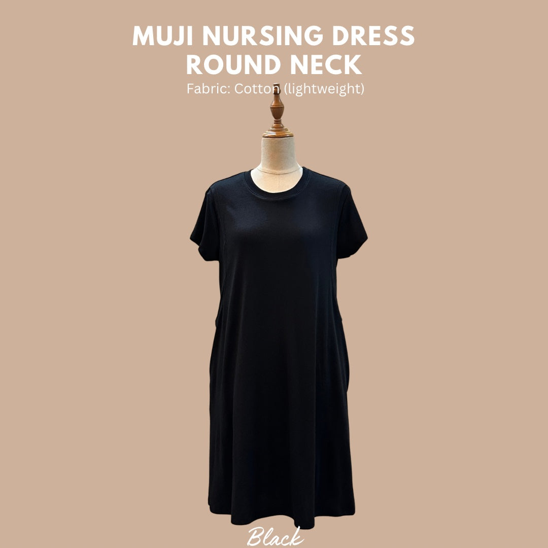 MUJI DRESS ROUND NECK