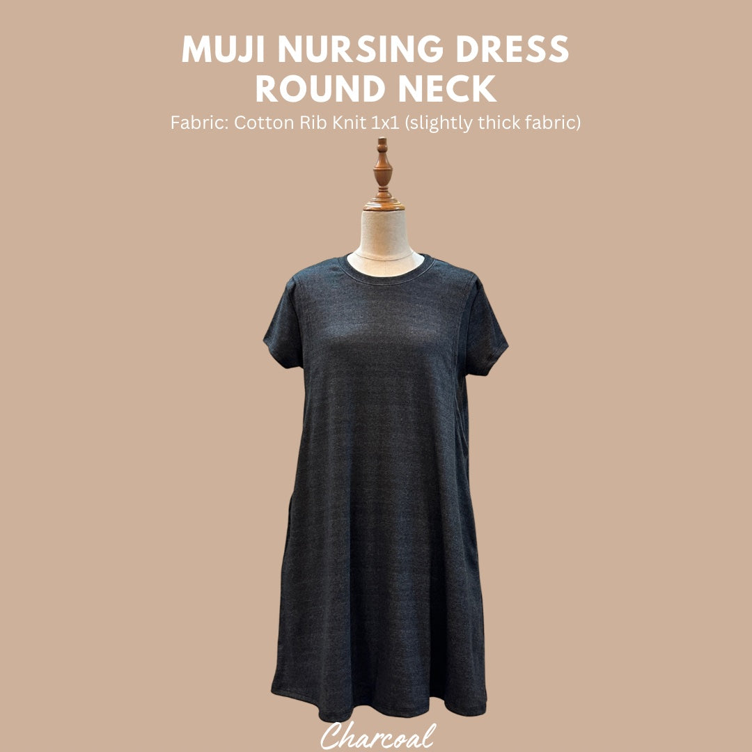 MUJI DRESS ROUND NECK