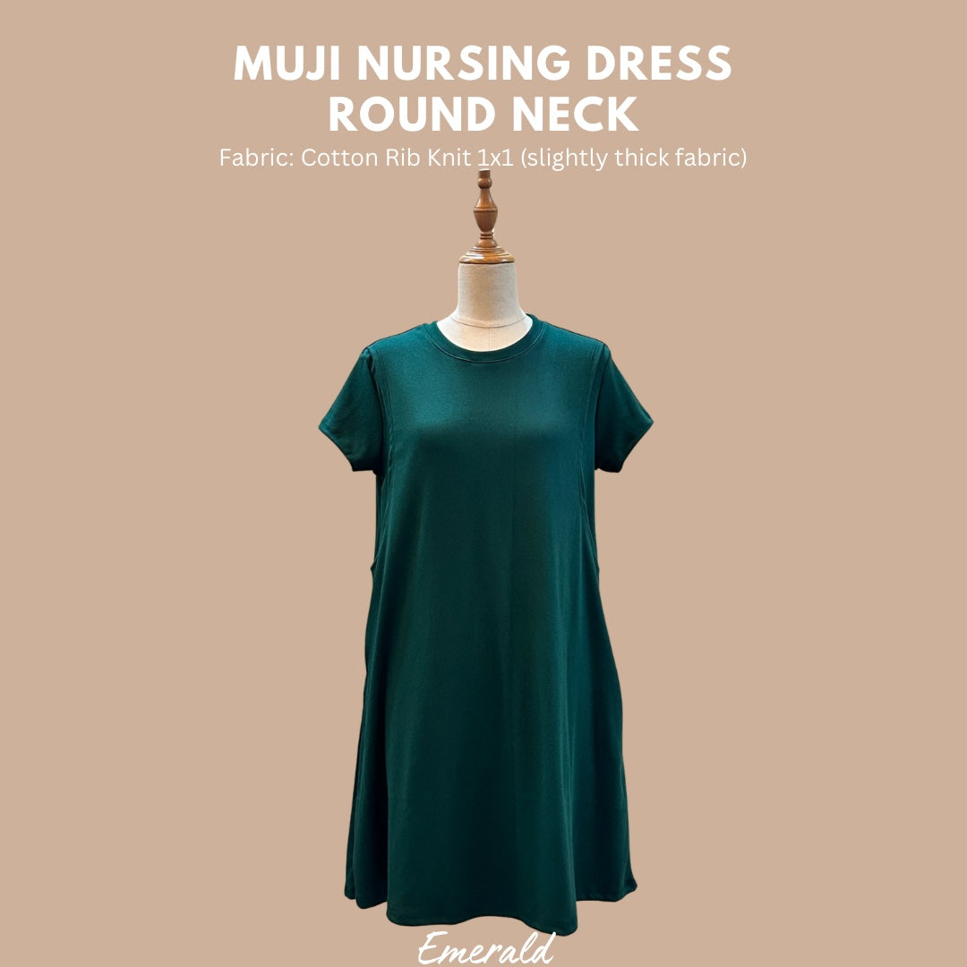 MUJI DRESS ROUND NECK