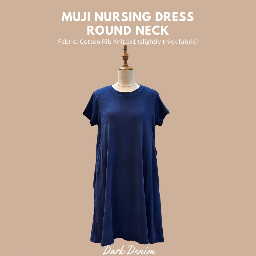 MUJI DRESS ROUND NECK