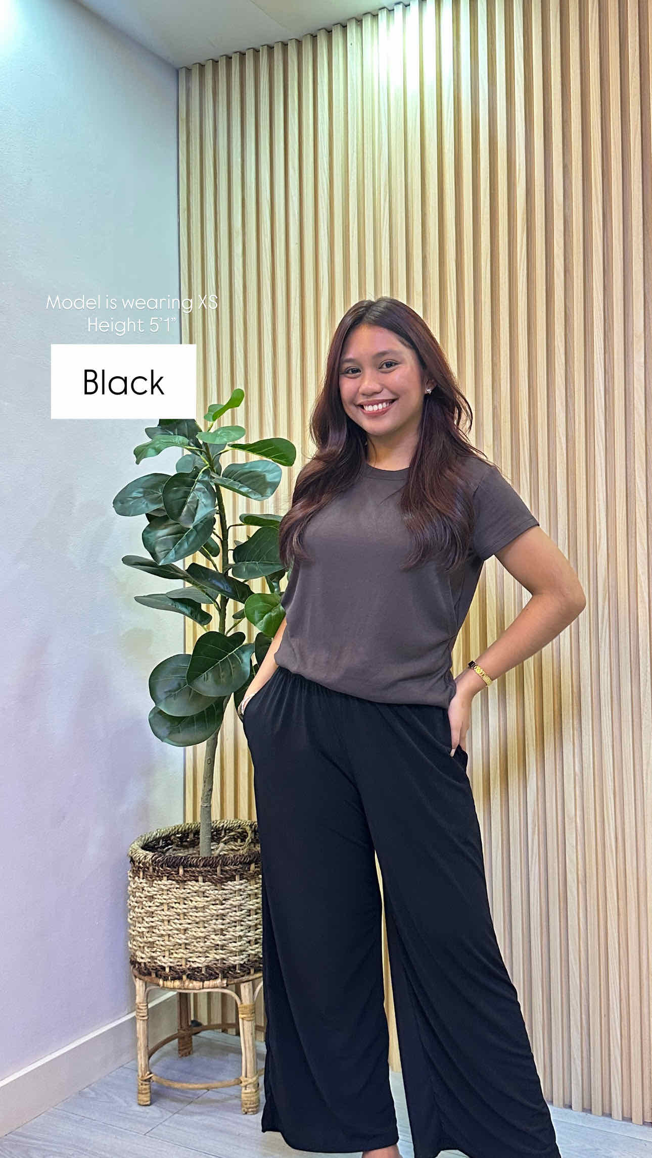 LOUNGE WIDE LEG PANTS