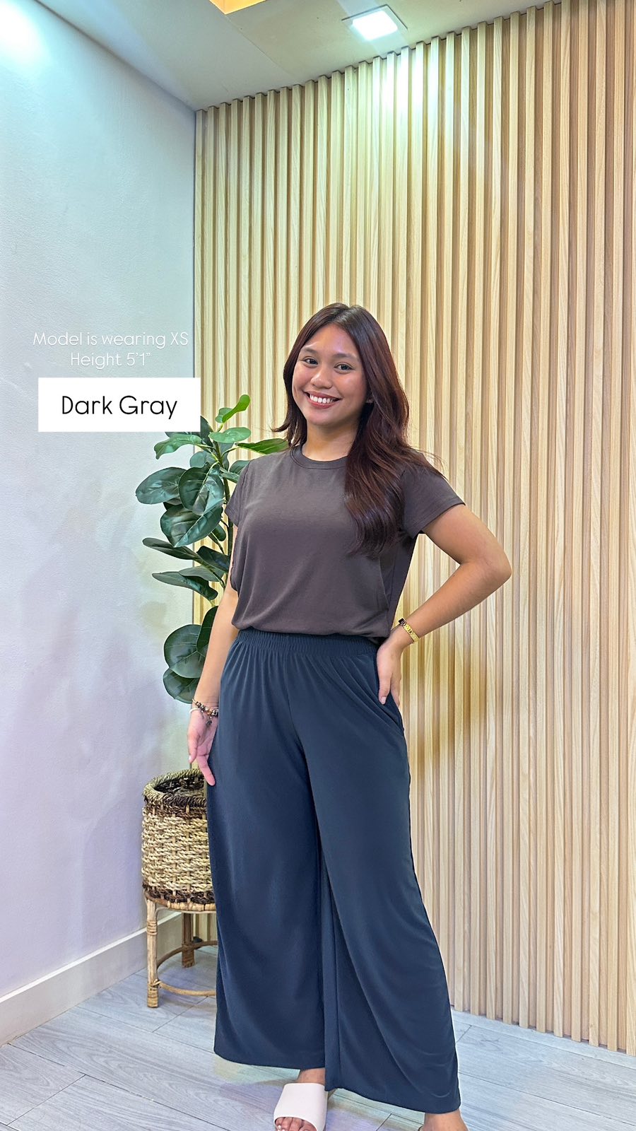 LOUNGE WIDE LEG PANTS