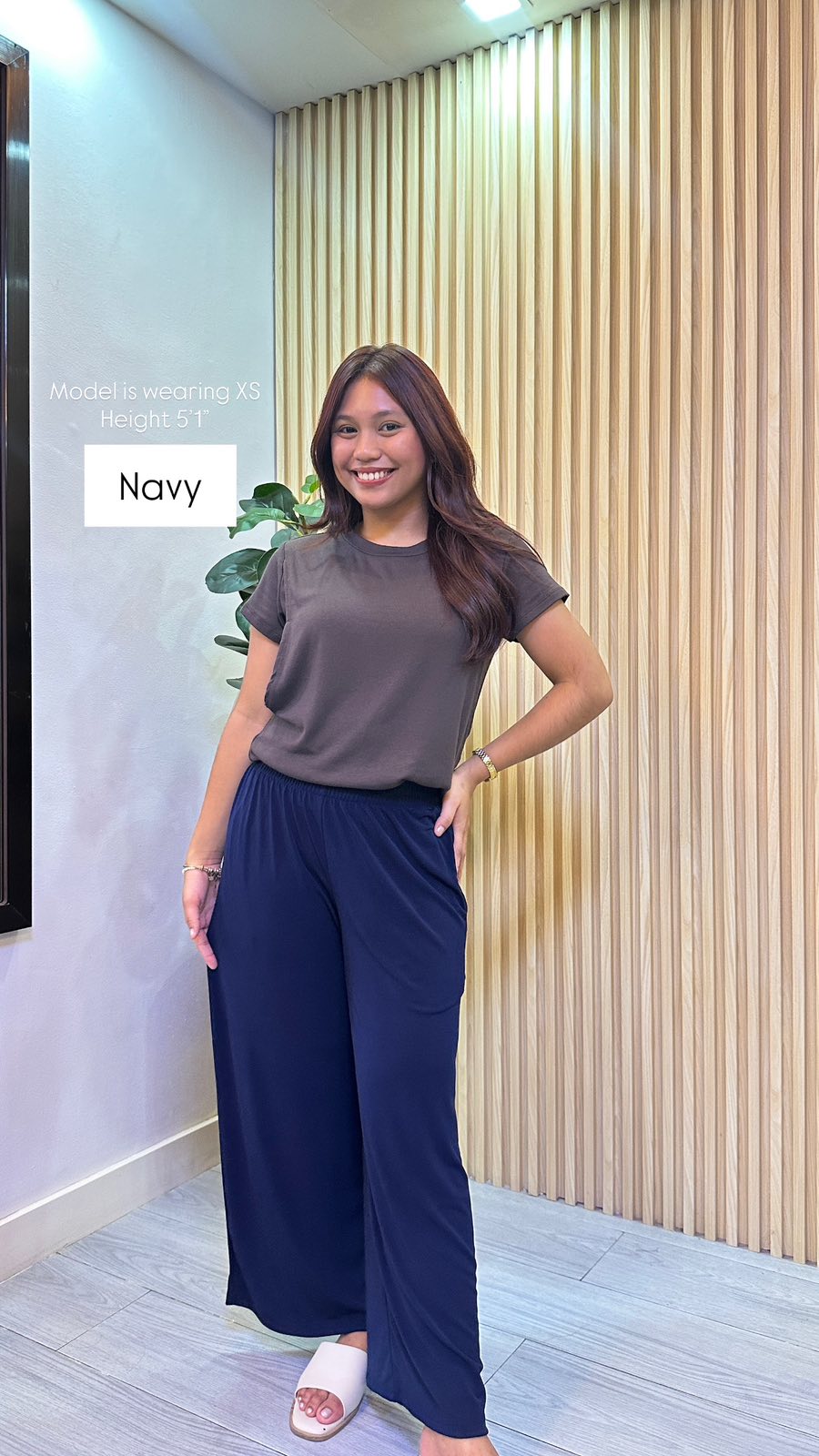 LOUNGE WIDE LEG PANTS