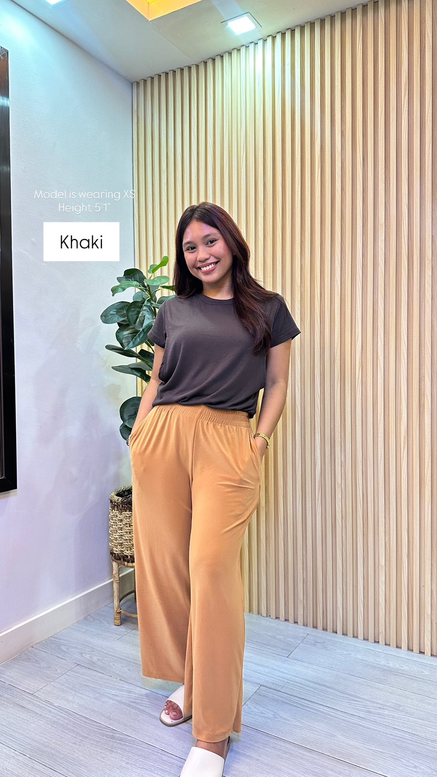 LOUNGE WIDE LEG PANTS