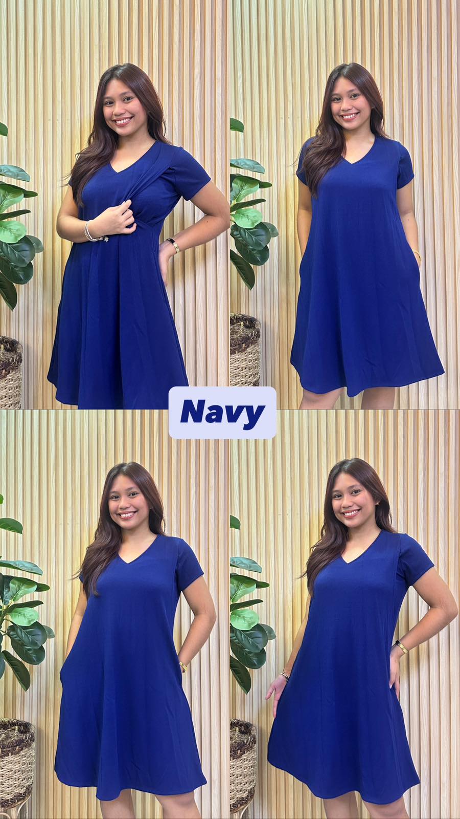 MUJI NURSING DRESS VNECK