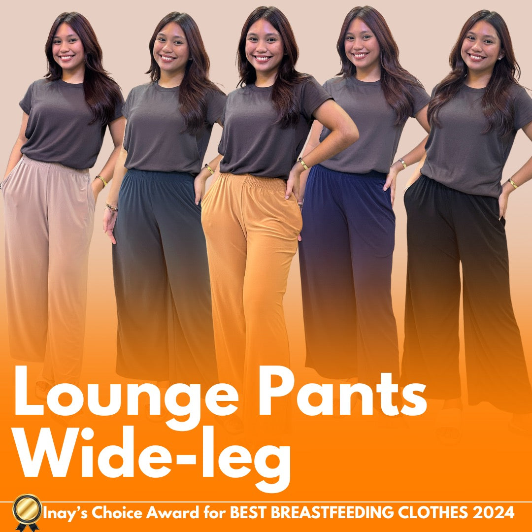 LOUNGE WIDE LEG PANTS