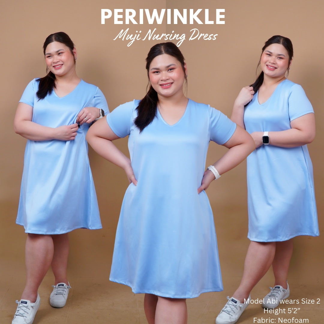 MUJI NURSING DRESS VNECK